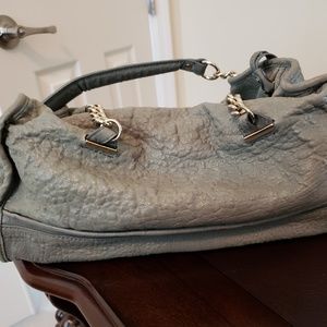 TreVero Handbag Pale Green Leather